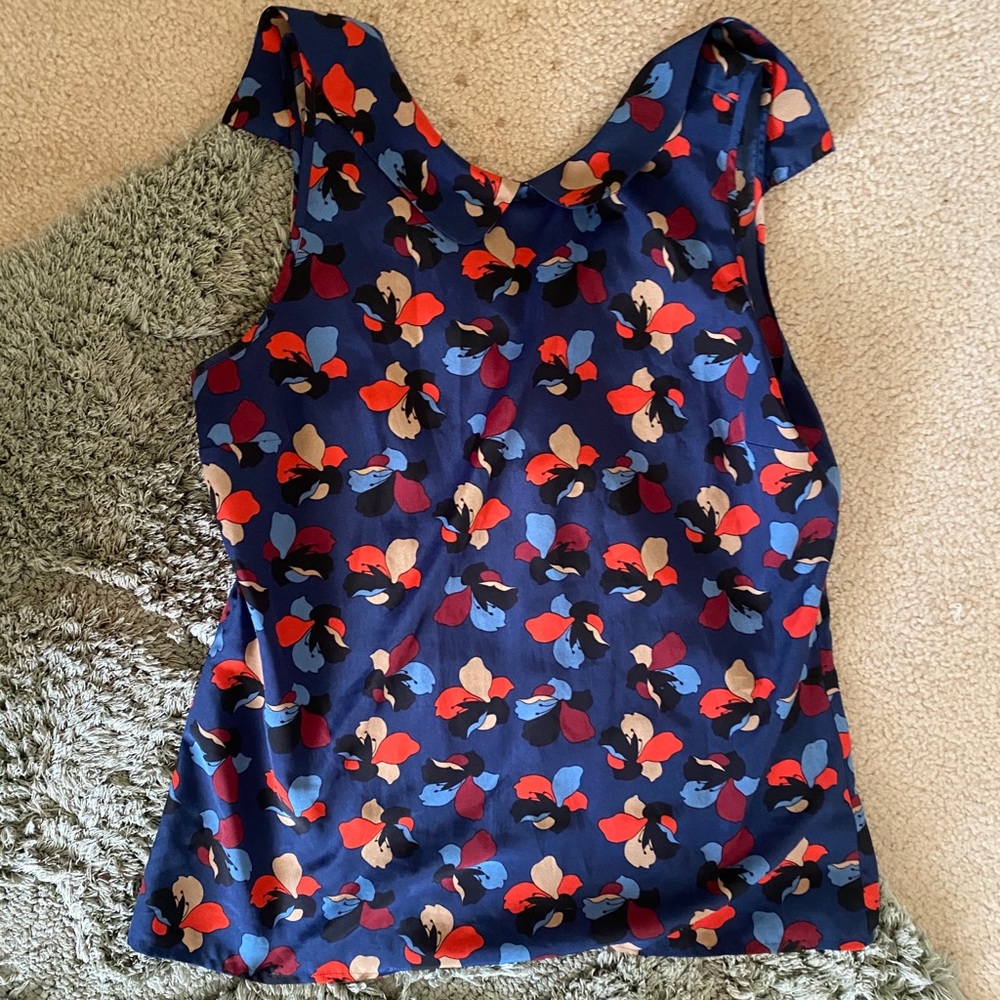 Ann Taylor Peter Pan collar blouse